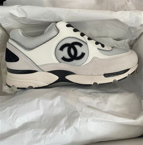 chanel cc runner sneaker|Chanel men's trainer sneakers.